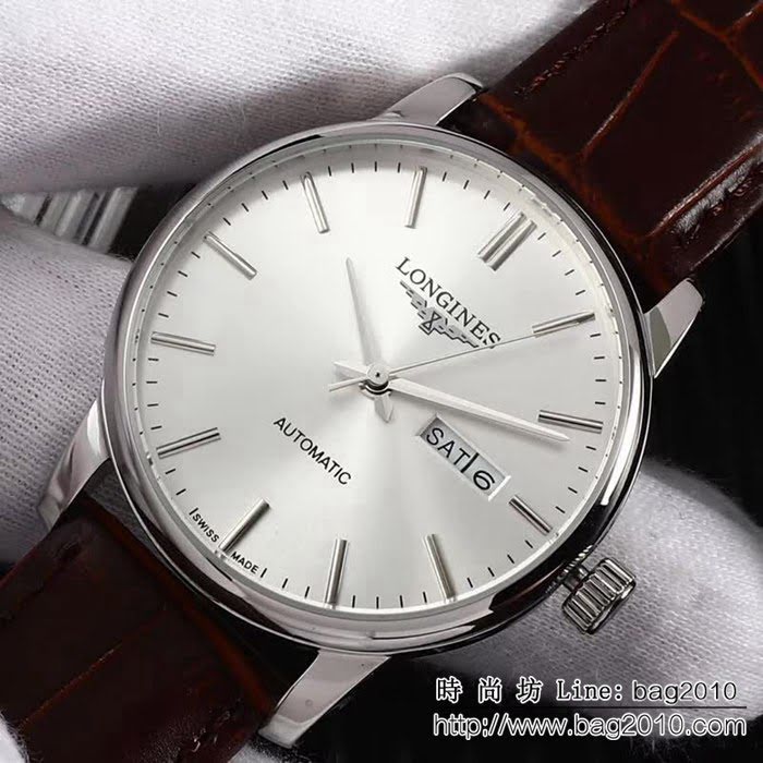 LONGINES浪琴 全自動機械 男士腕表 WSS0761